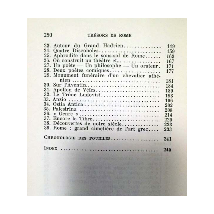 1. Trésors de Rome de Hans Von Hülsen aux éditions Flammarion