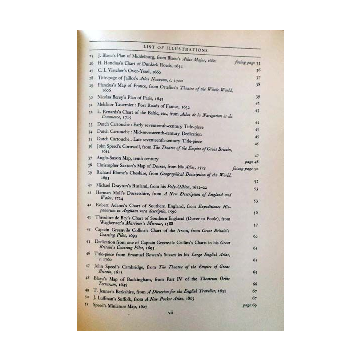 1. Maps and map-makers de R.V. Tooley aux éditions B. T. Batsford Ltd