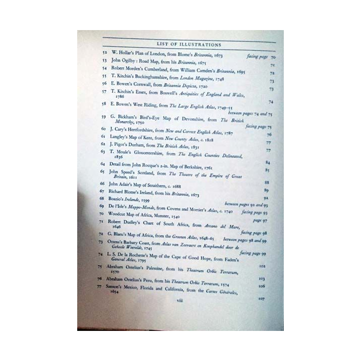 1. Maps and map-makers de R.V. Tooley aux éditions B. T. Batsford Ltd
