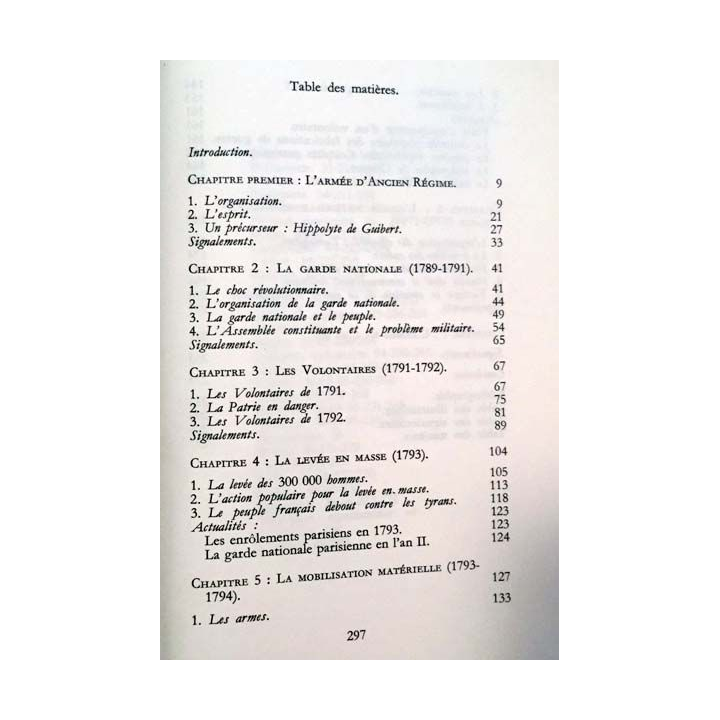 1. Les soldats de l'an II de Albert Soboul aux éditions Livre Club Diderot