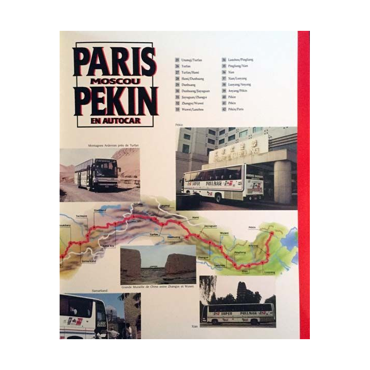 1. Paris Moscou Pékin en autocar aux éditions Le tourisme français