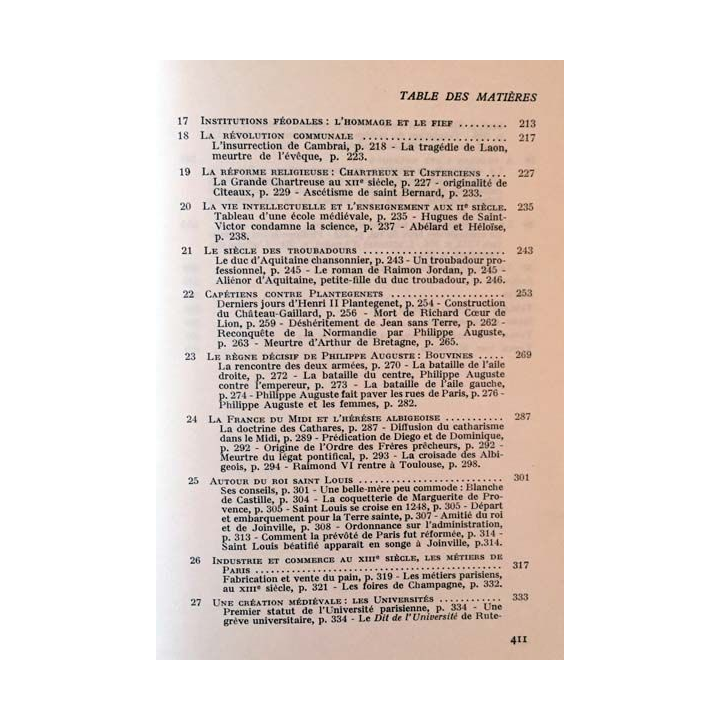 1. Le film de l'Histoire médiévale en France de Robert Latouche aux éditions Arthaud