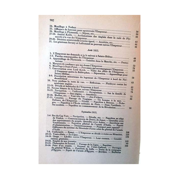 1. Le mémorial de Sainte-Hélène Tome 1 de Comte de Las Cases aux éditions Flammarion