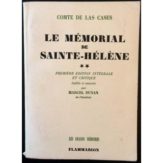 1. Le mémorial de Sainte-Hélène Tome 2 de Comte de Las Cases aux éditions Flammarion