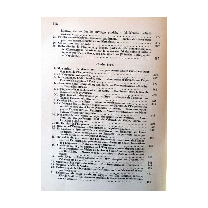 1. Le mémorial de Sainte-Hélène Tome 2 de Comte de Las Cases aux éditions Flammarion