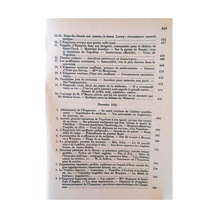1. Le mémorial de Sainte-Hélène Tome 2 de Comte de Las Cases aux éditions Flammarion