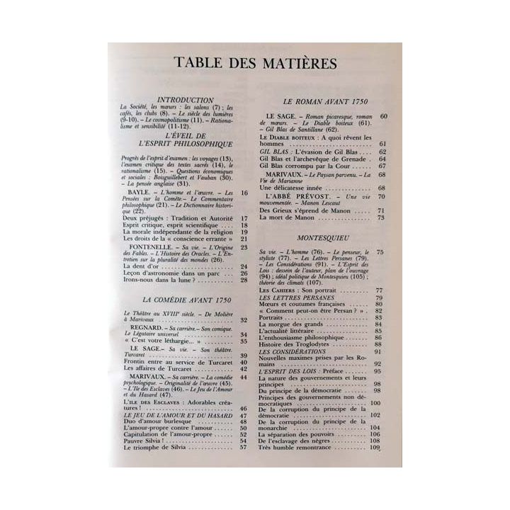 1. XVIIIe siècle de André Lagarde et Laurent Michard aux éditions Bordas