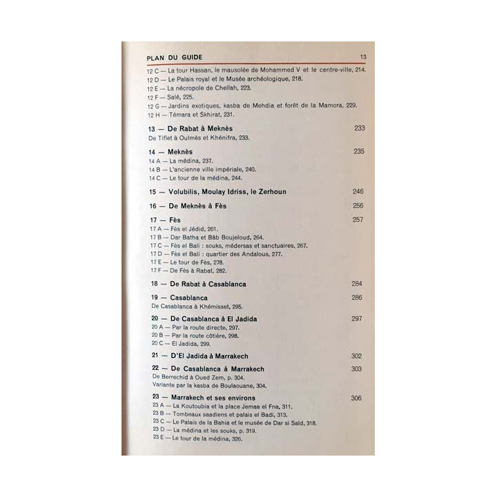 1. Maroc aux éditions Les guides bleus hachette