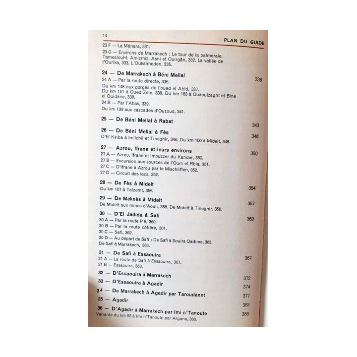 1. Maroc aux éditions Les guides bleus hachette