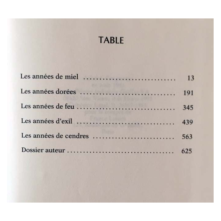 1. Quand le soleil était chaud de Josette Alia aux éditions France loisirs