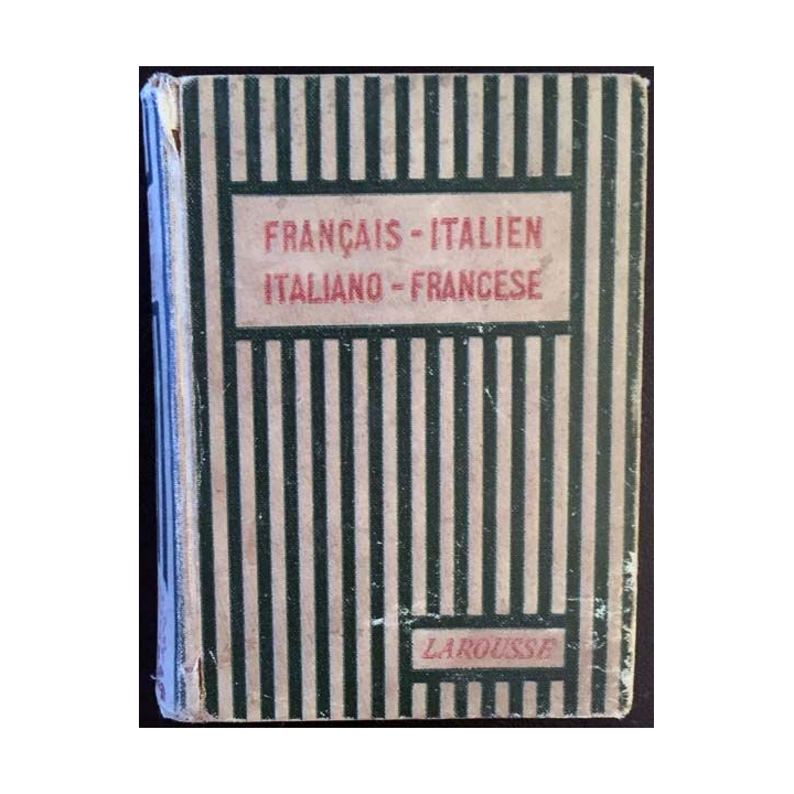 1. Dictionnaire français - italien de Giuseppe Padovani aux éditions Librairie Larousse