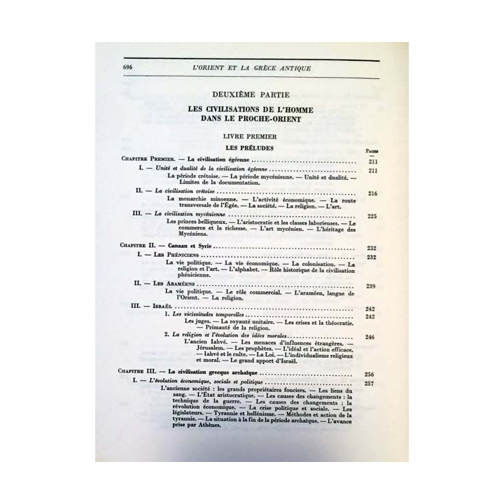 1. Histoire générale des civilisations Tome 1 L'Orient et la Grèce antique de Adré Aymard et Jeannine Auboyer
