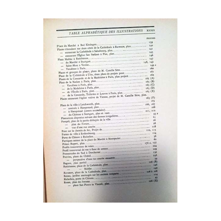 1. L'étude pratique des plans de villes de Raymond Unwin aux éditions Librairie centrale des Beaux-arts