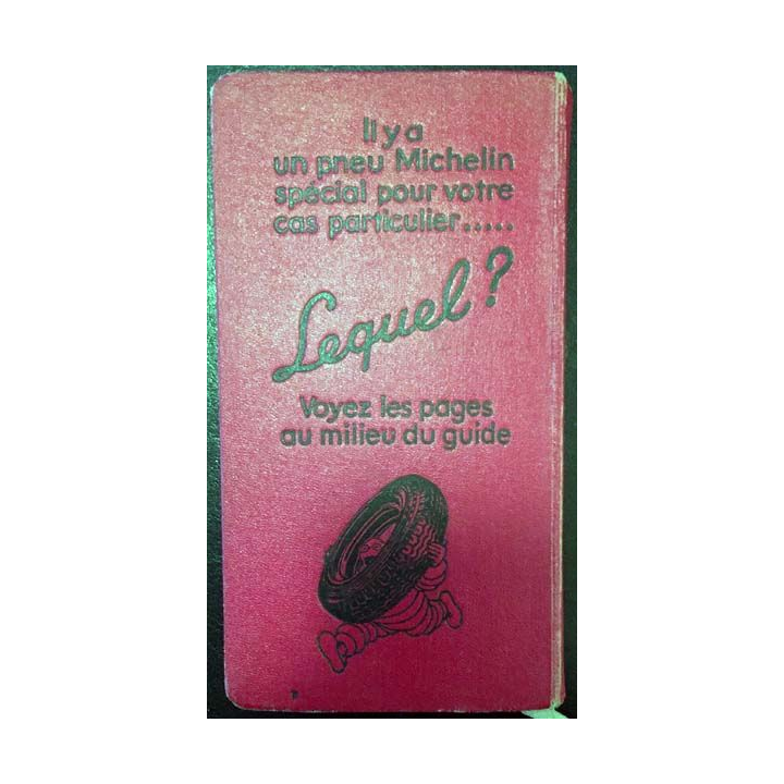 1. Guide Michelin France 1934