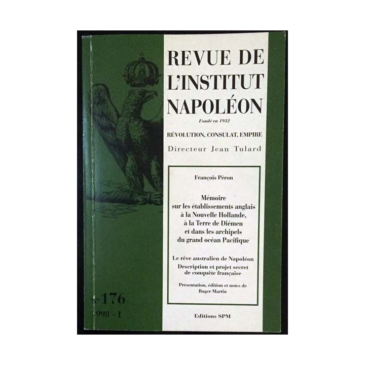1. Revue de l'institut Napoléon n°176 1998 - I aux éditions SPM