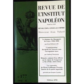 1. Revue de l'institut Napoléon n°177 1998 - II aux éditions SPM
