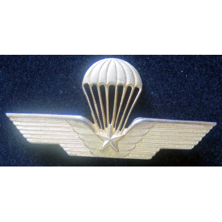 PARA ITALIE brevet d'instructeur parachutiste italien ajouré et doré 