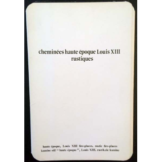 1. Cheminées haute époque Louis XIII rustiques 22 images