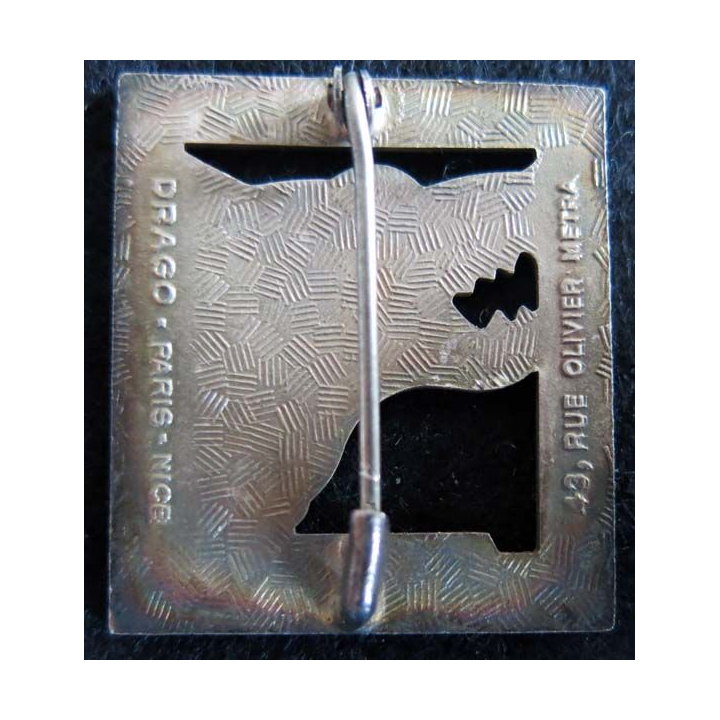 302° CC: Insigne métallique de la 302° Compagnie de Camp fabrication Drago Oivier Métra 