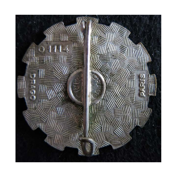 38° CC: Insigne métallique de la 38° Compagnie de Camp Drago Paris G. 1114