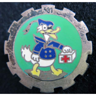 531° CST : Insigne métallique de la 531° Compagnie Sanitaire de Transport Drago Paris