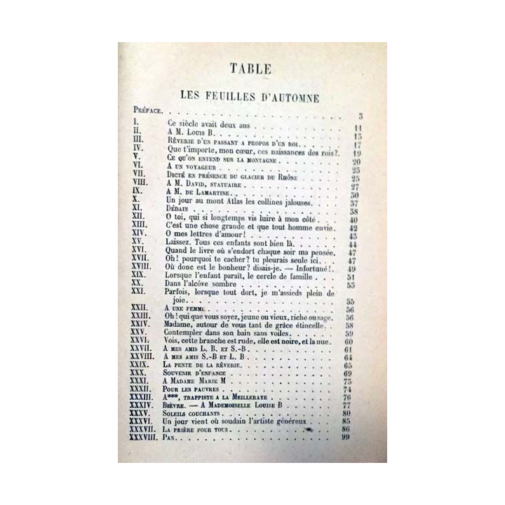 1. Les feuilles d'automne / Les chants du crépuscule / Les voix intérieures / Les rayons et les ombres de Victor Hugo