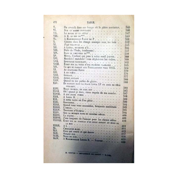 1. Les feuilles d'automne / Les chants du crépuscule / Les voix intérieures / Les rayons et les ombres de Victor Hugo