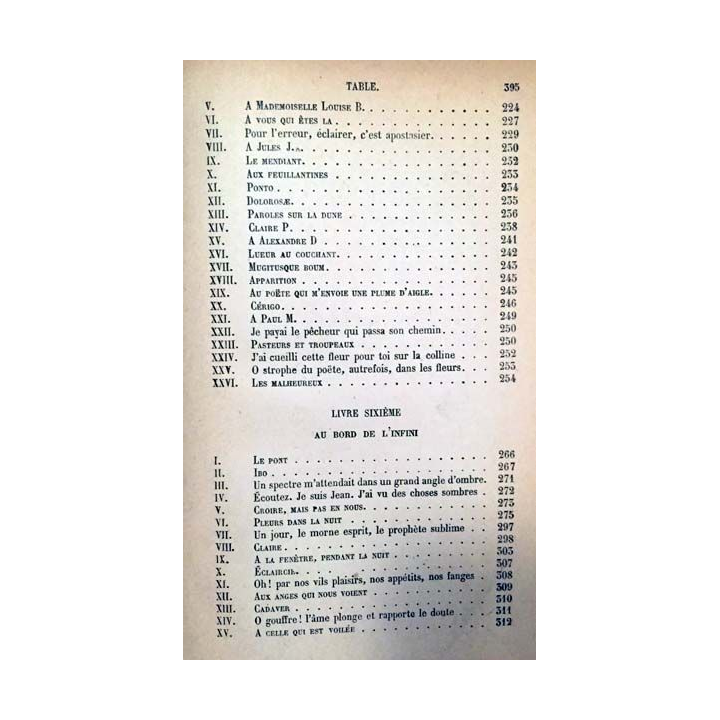 1. Les contemplations de Victor Hugo aux éditions Ernest Flammarion