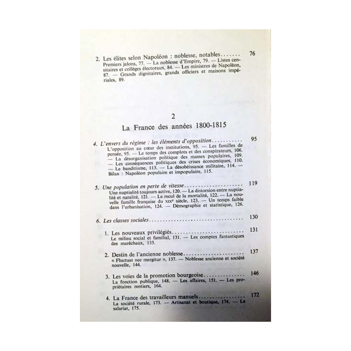 1. L'Épisode napoléonien - aspects intérieurs 1799 - 1815 de Louis Bergeron aux éditions du Seuil