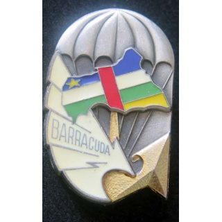 BARRACUDA : insigne métallique de l'opération Barracuda Delsart