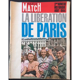 1. PARIS MATCH n°793 20 Juin 1964 : La libération de Paris
