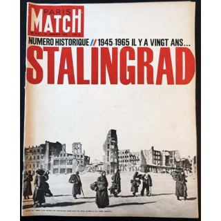 1. PARIS MATCH n°824 23 Janvier 1965 : 1945-1965 il y a vingt ans... Stalingrad