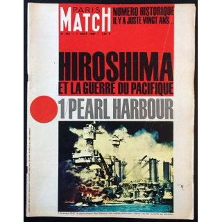 1. PARIS MATCH n°852 7 Aoüt 1965 : Hiroshima et la guerre du pacifique