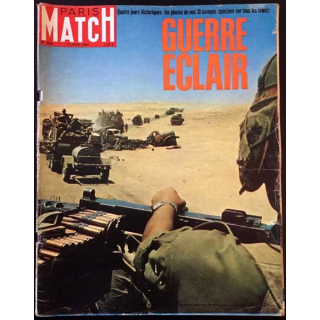 1. PARIS MATCH n°949 17 Juin 1967 : Guerre éclair