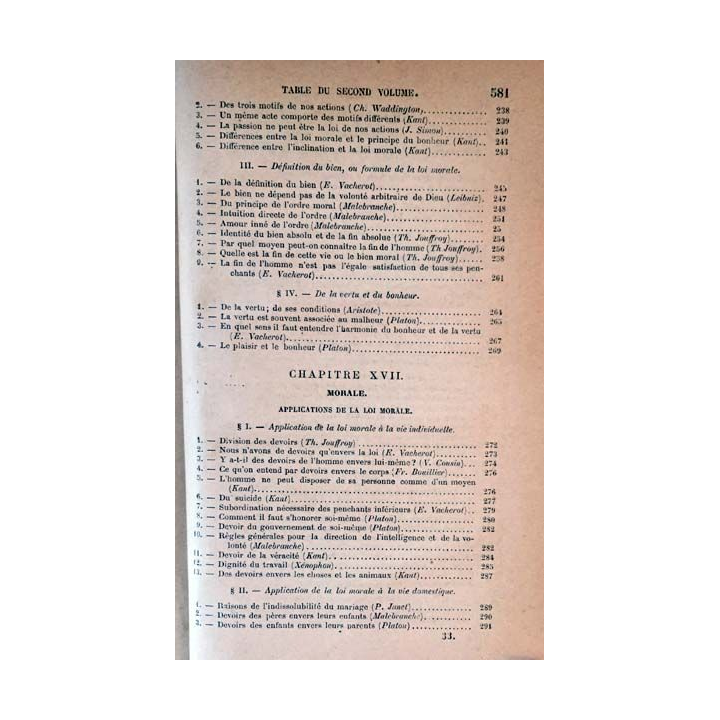 1. Lectures de philosophie ou fragments extraits des philosophes anciens et modernes de M. Émile Charles
