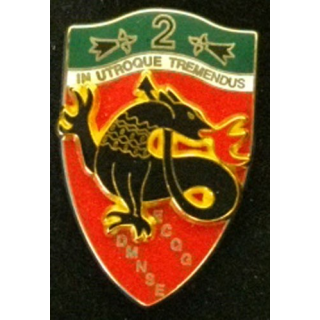 2° régiment de chasseurs ECQG DMNSE de fabrication Boussemart