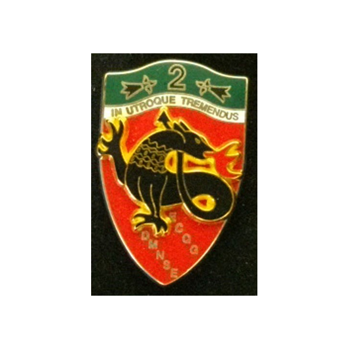 2° régiment de chasseurs ECQG DMNSE de fabrication Boussemart