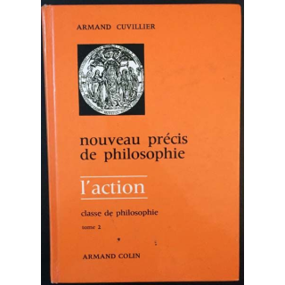 1. Nouveau précis de philosophie Tome 2 de Armand Cuvillier aux éditions Armand Colin