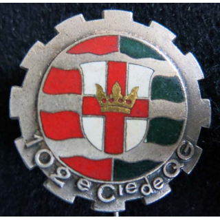 102° CQG :102° compagnie de quartier général Drago Paris G. 826  émail