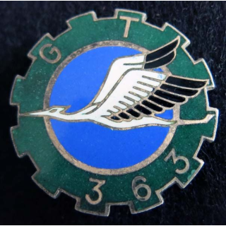 363° GT : 363° groupe de transport Drago Paris G. 1379 en émail