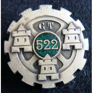 522° GT : 522° groupe de transport  Drago Paris H. 610 en émail 