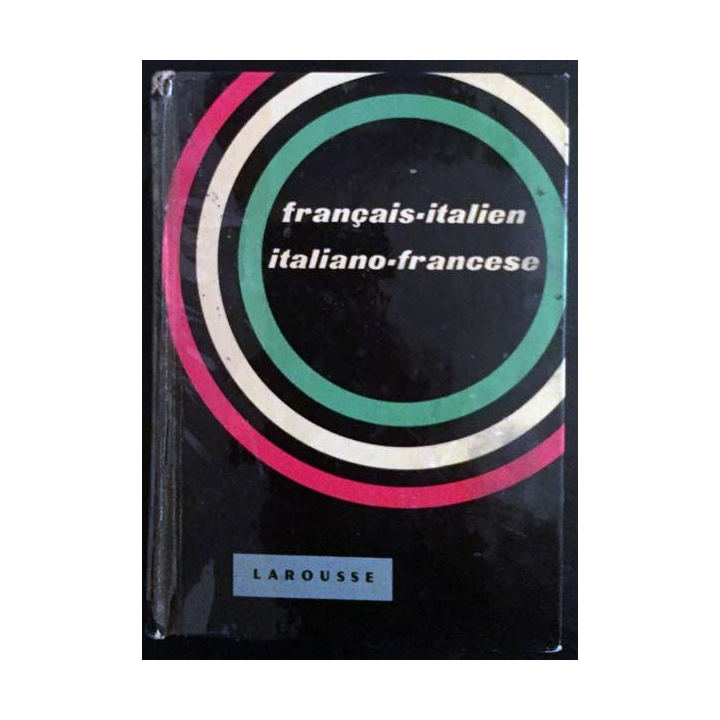 1. Dictionnaire français - italien de Giuseppe Padovani aux éditions Librairie Larousse