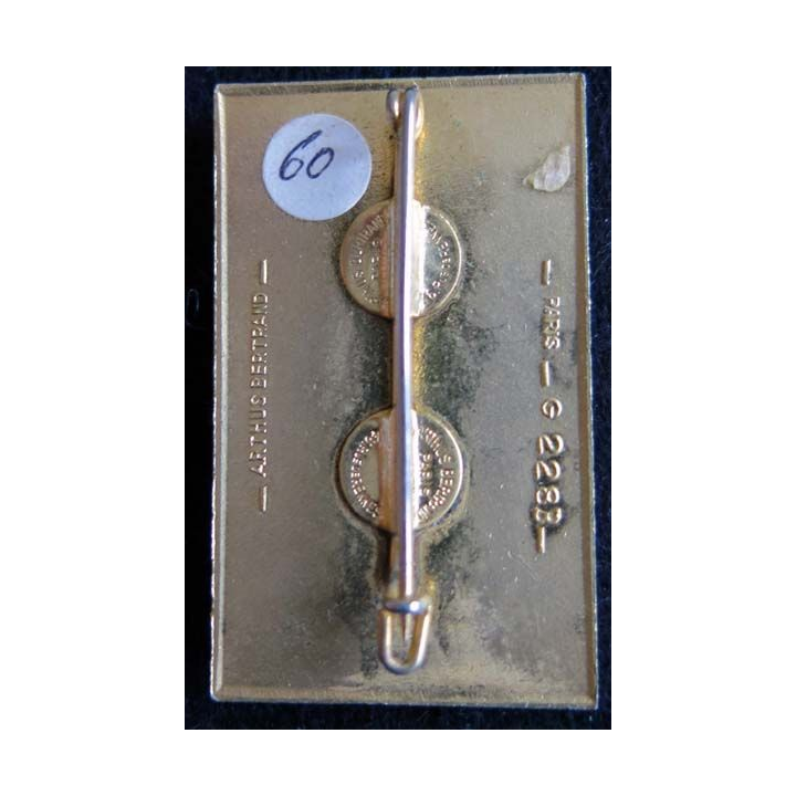 406° BCS : 406° Bataillon de Commandement et Services Arthus Bertrand G. 2283 émail