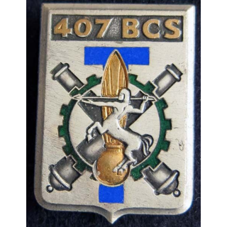 407° BCS : du 407° Bataillon de Commandement et Services dos lisse