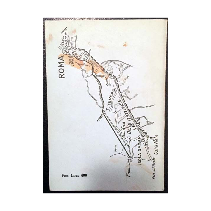 1. OSTIE n°1 de G. Calza et G. Becatti aux éditions Istituto poligrafico dello stato Libreria Dello Stato