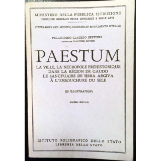 1. Paestum n°84 de Pellegrino Claudio Sestieri aux éditions La Libreria Dello Stato - Roma