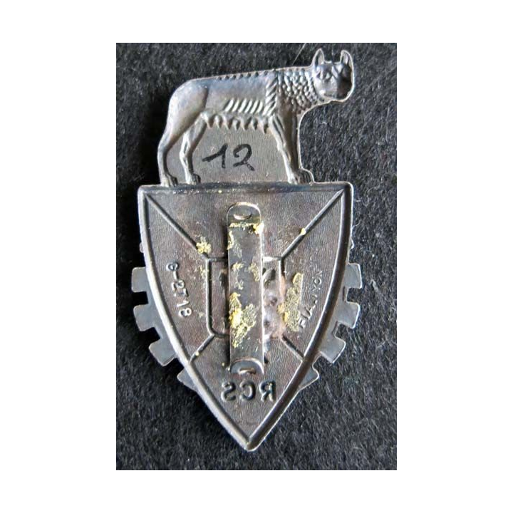 114° RCS : 114° régiment de commandement et de soutien FIA G. 2718 en émail