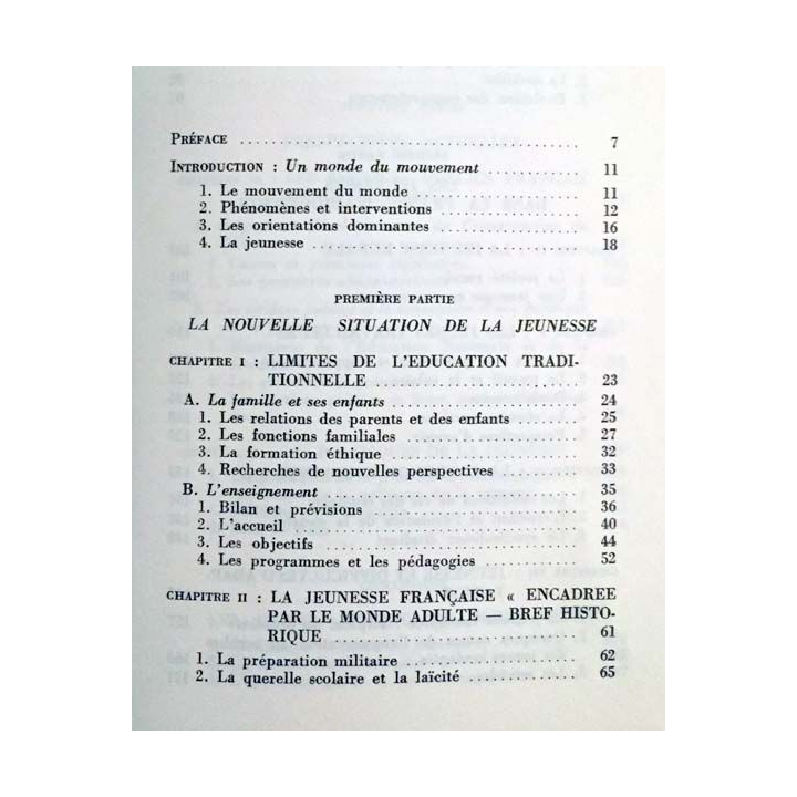 1. Une nouvelle jeunesse française dans un monde en mutation de Jean Jousselin aux éditions Privat