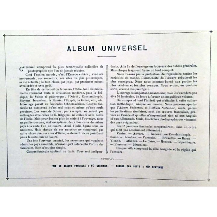 1. Album national France Algérie Colonies Tome 1 aux éditions L. Boulanger