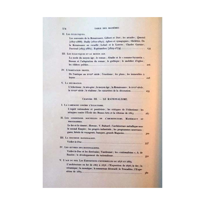 1. Histoire de l'architecture classique en France Tome VII La fin de l'architecture classique 1848 - 1900 de Louis Hautecoeur